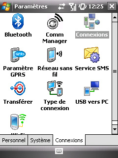 Paramètres option “Web & mail” de Bouygues Telecom etape 1