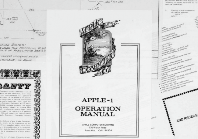 Le co-fondateur d’Apple Ron Wayne vend aux enchères les manuels de l’Apple-1 et des schémas de l’Apple II