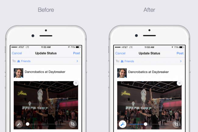 Facebook corrige automatiquement les photos parce que les algorithmes sont plus intelligents que vous