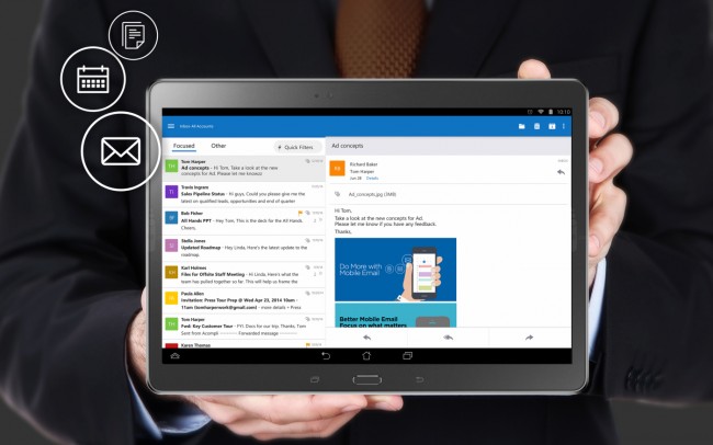 Microsoft lance Outlook pour iOS et Android