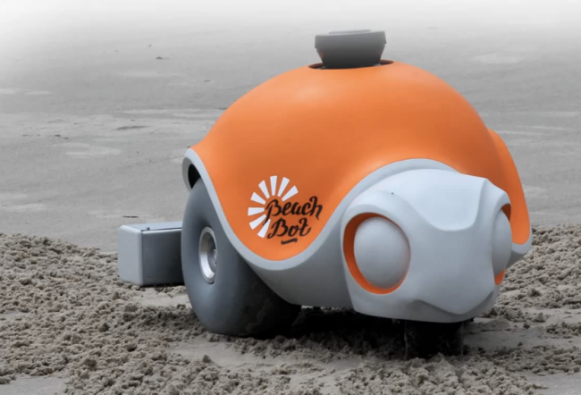 Disney présente un robot qui peut dessiner de grandes images sur la plage