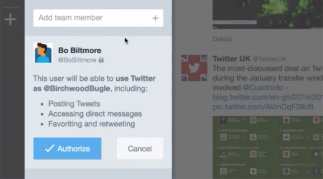 Twitter vous permet de partager les comptes de votre équipe sans donner le mot de passe