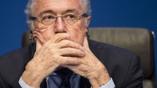 Sepp Blatter, le président de la FIFA déclare que les accusations de corruption ne le concernent pas