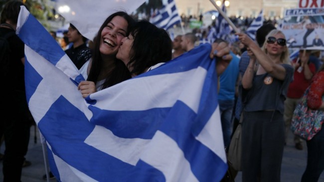 Les grecs votent non au référendum