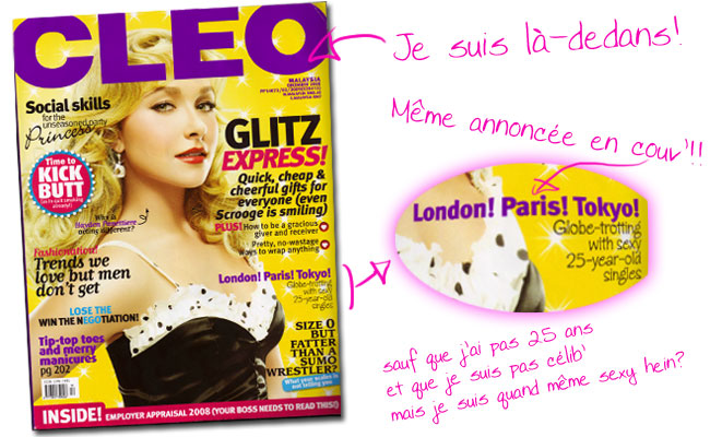 couverture Cleo fashion magazine