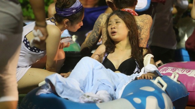 Plus de 500 blessés dans une explosion d’un parc à Taiwan