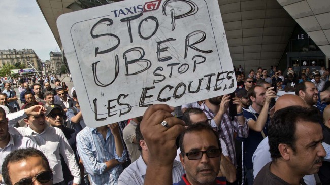 La France a arrêté 2 responsables d’Uber pour activité illégale